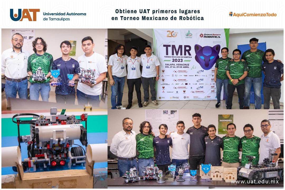 Obtiene La Uat Primeros Lugares Del Torneo Mexicano De Rob Tica