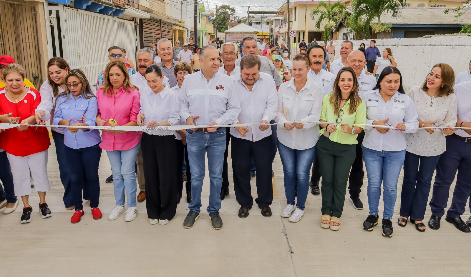 Inauguran importante obra de pavimentación en Ciudad Madero LA RED DE