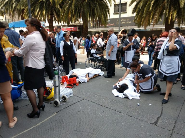 HERIDOS TERREMOTO
