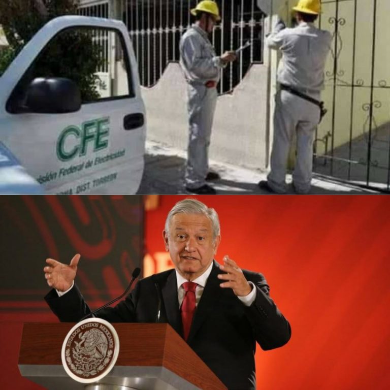 Pago de luz a trabajadores de CFE