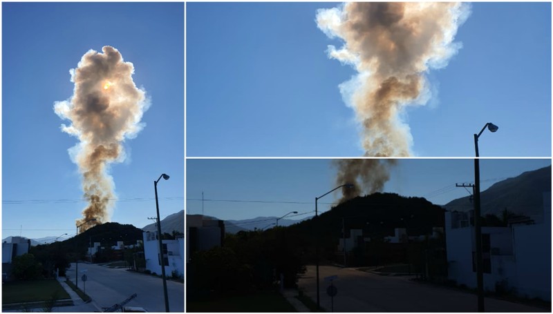 EXPLOTA DEPOSITO DE PÓLVORA