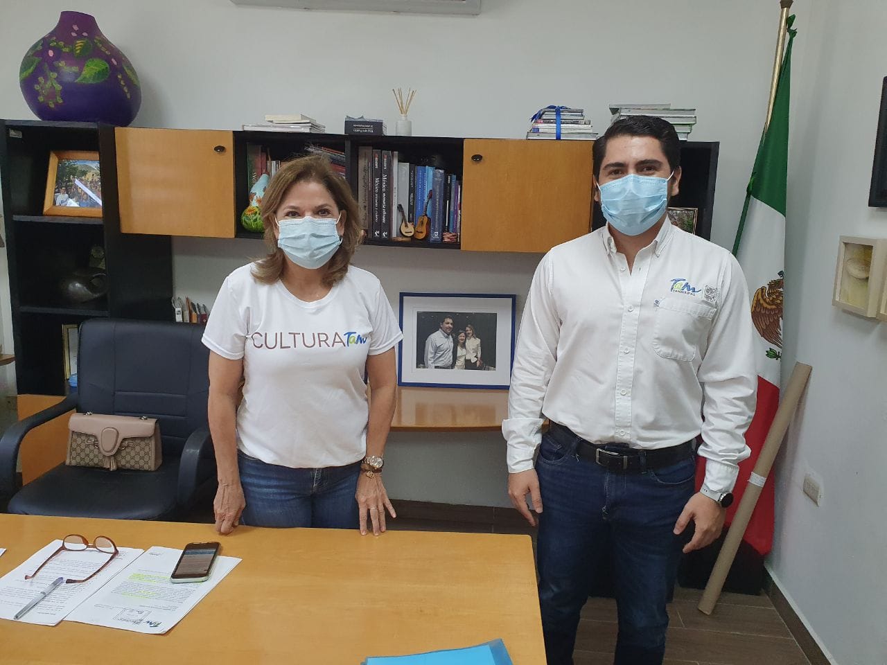 2 Jóvenes Tamaulipas y Cultura Tamaulipas unen lazos en beneficio de la juventud tamaulipeca