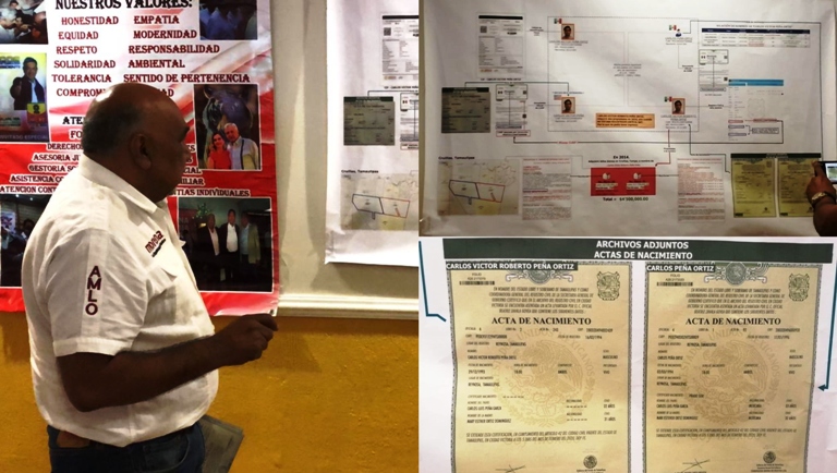 HIJO DE MAKI; CARLOS PEÑA ES CUESTIONADO