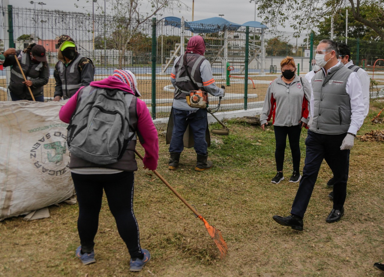 Rescate de espacios públicos en Madero no se detiene – LA RED DE ALTAMIRA