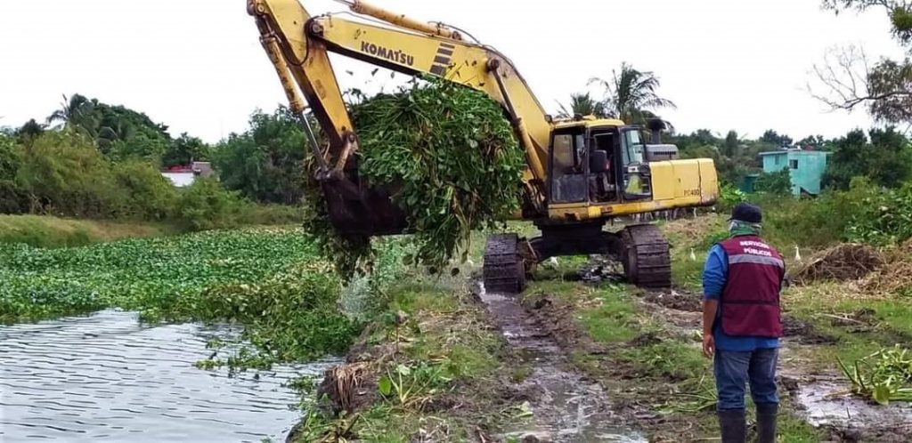 Permanente limpieza de lagunas en Ciudad Madero – LA RED DE ALTAMIRA