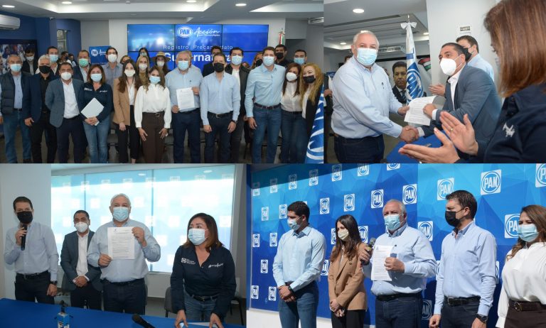 SE REGISTRA CESAR VERÁSTEGUI COMO PRECANDIDA