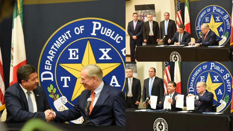 Gobernadores de Tamaulipas y Texas acuerdan agilizar el comercio y conti