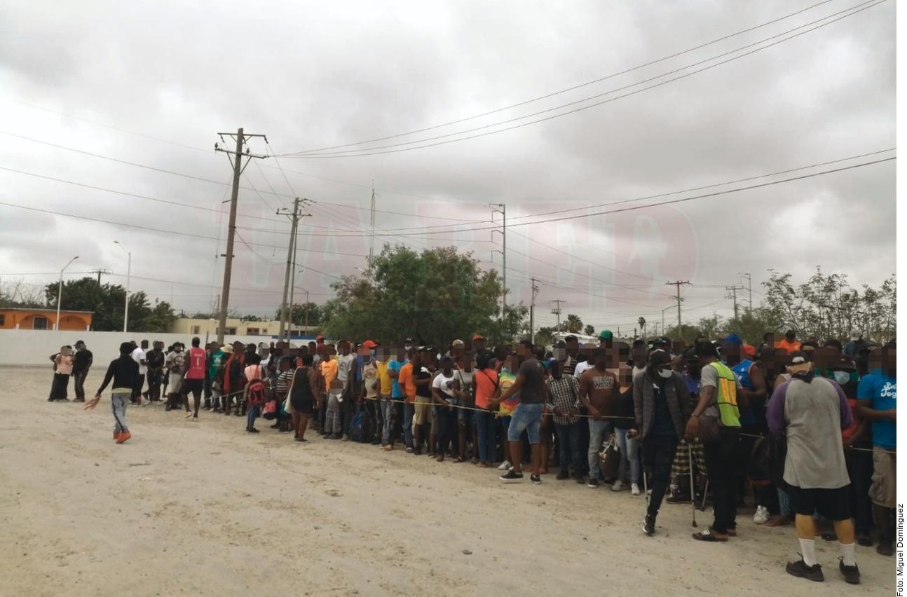 Los migrantes en Reynosa, Tamaulipas, saturan los albergues.