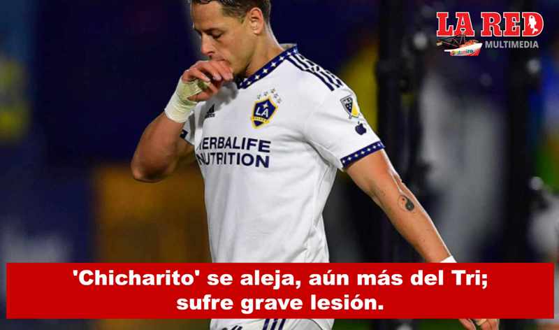 'Chicharito' se aleja, aún m