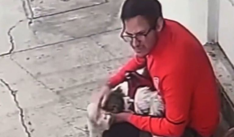 Captan a hombre golpeando brutal