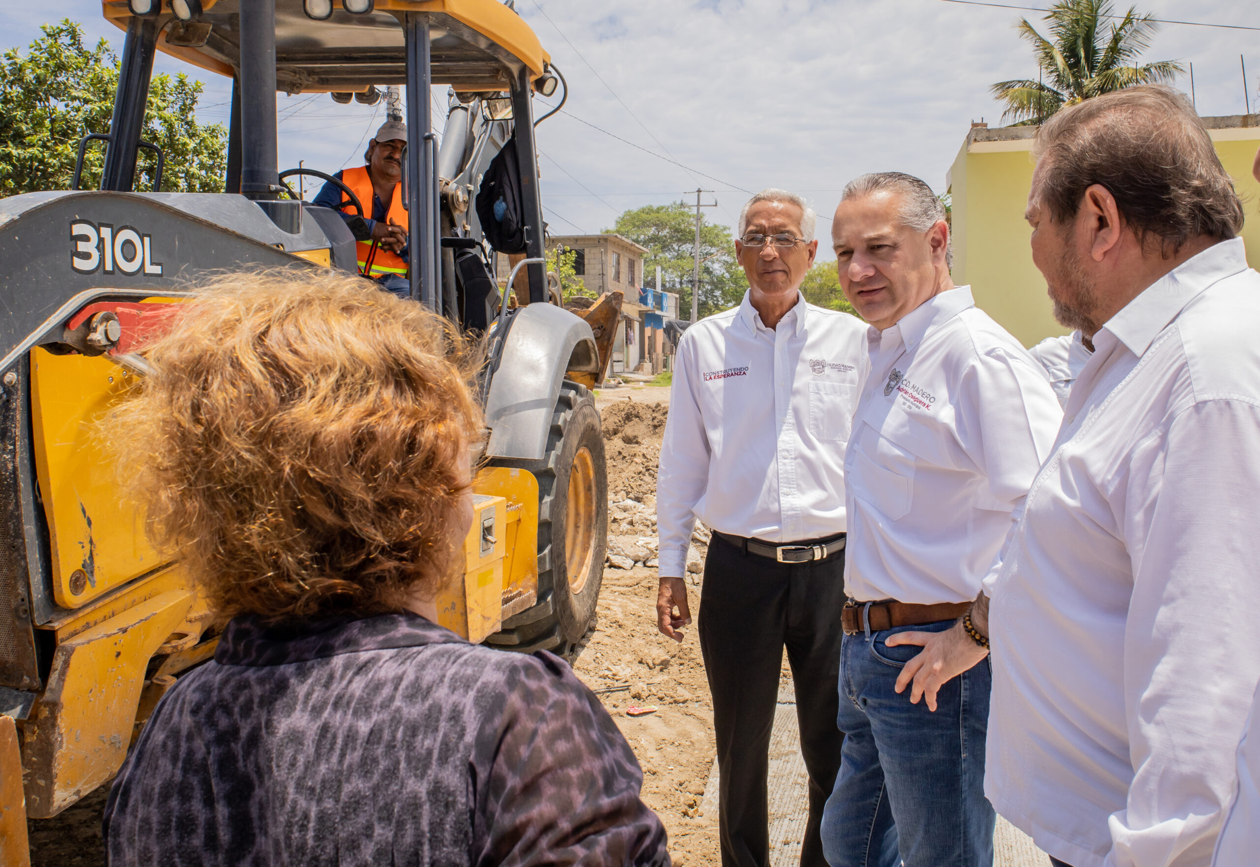 Avanzan en la Sahop las obras de pavimentación – LA RED DE ALTAMIRA