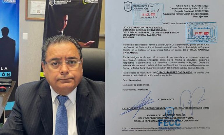 Fiscal Anticorrupción para el Gobierno de Tamaulipas.