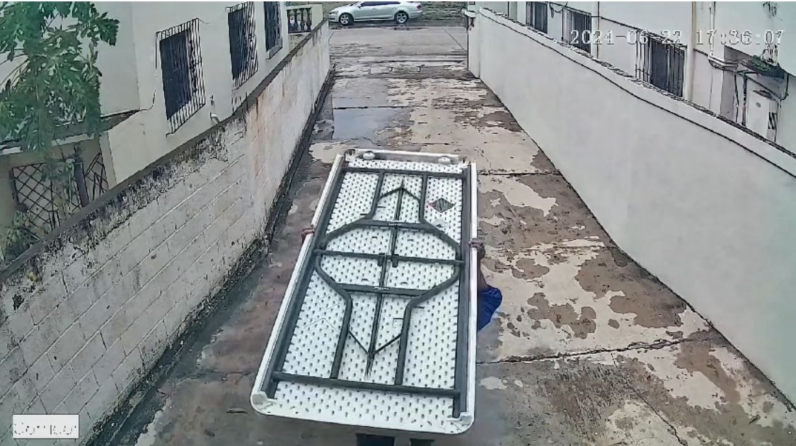2 Cámara registra