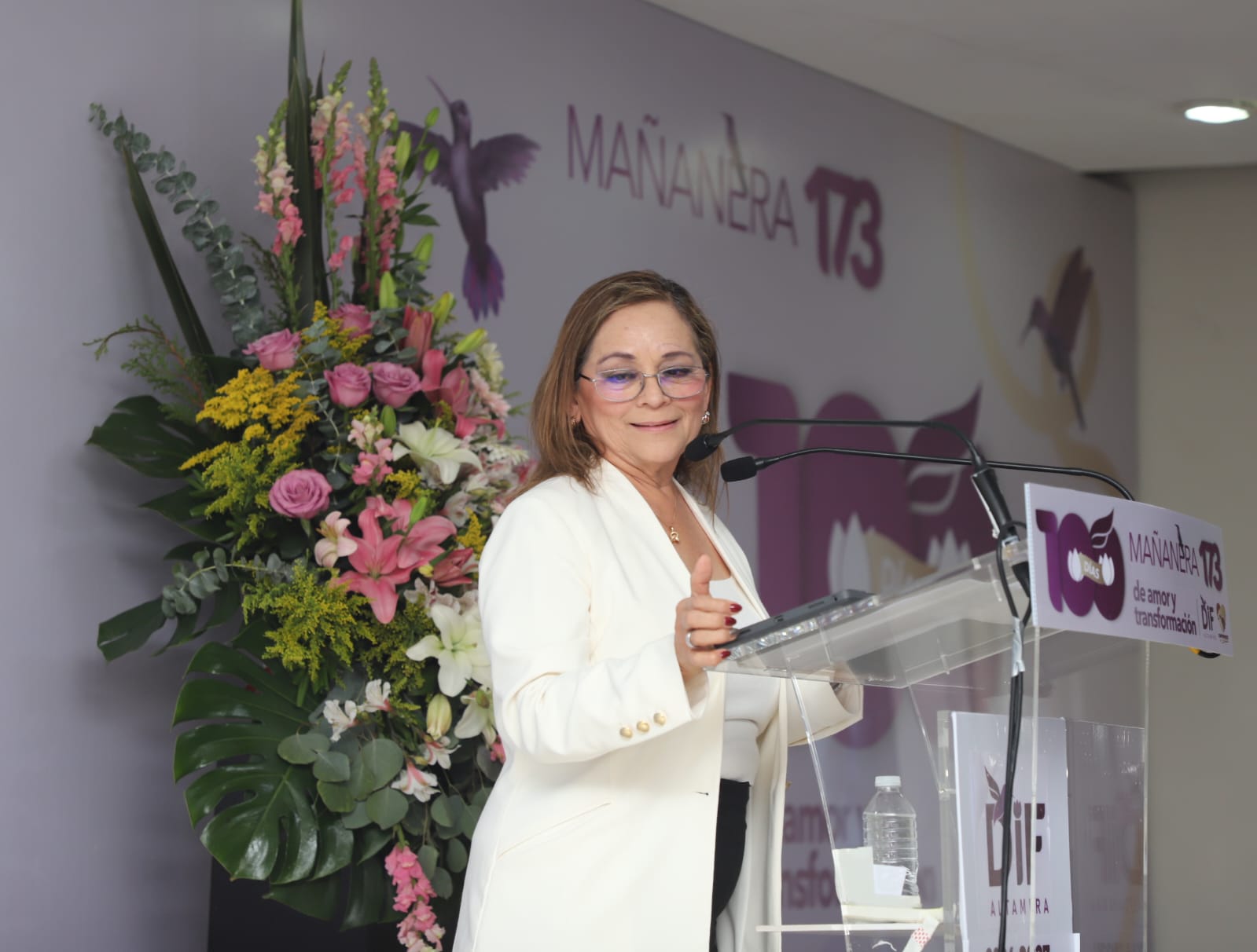 1 Informa Rossy Luque 100 días de amor y transformación del DIF Altamira