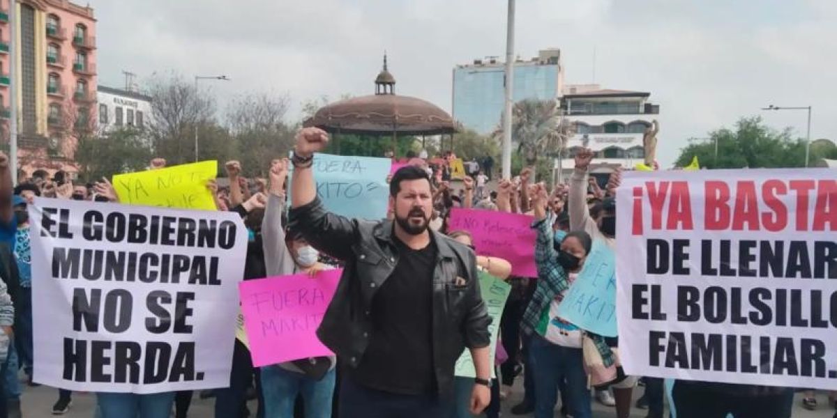 Protesta Peña