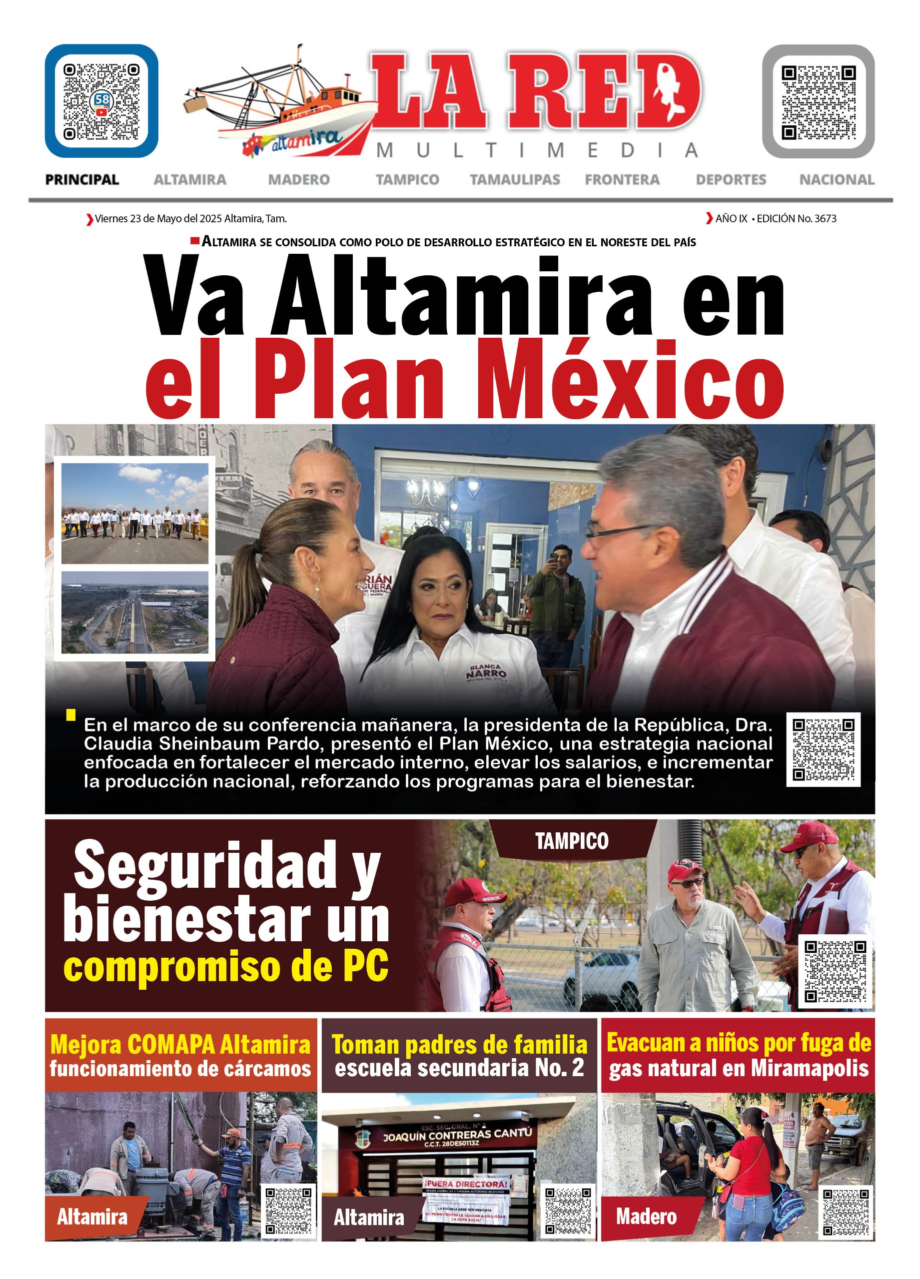 PORTADA ALTAMIRA EN MÉXICO