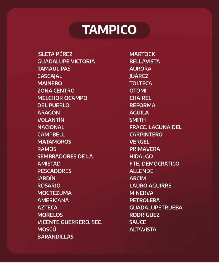 1 TAMPICO