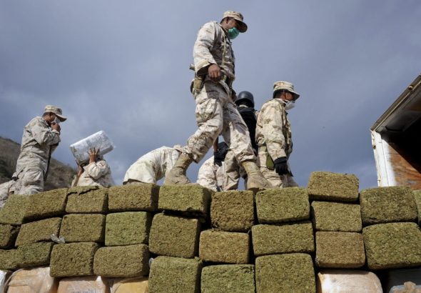 Mexican Army Incinerates Over 130 Tons Of Seized Marijuana